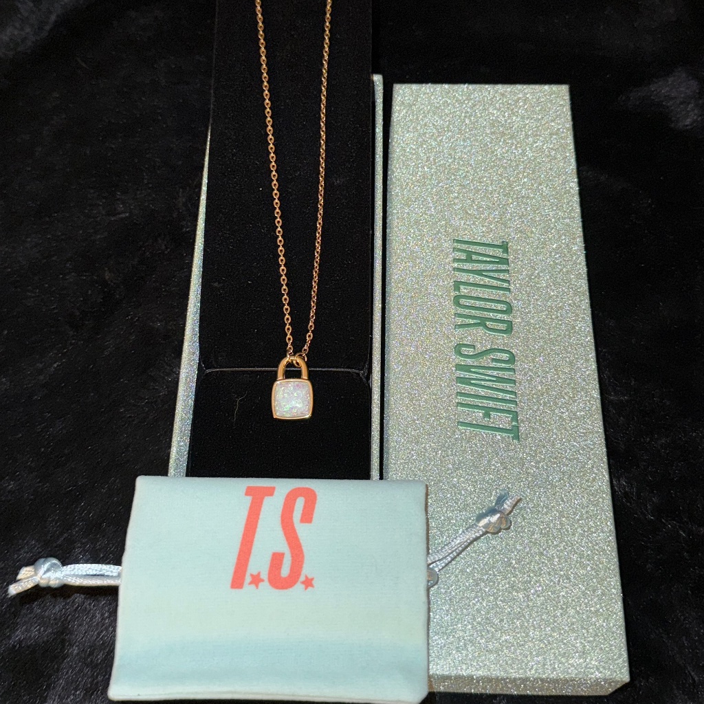 Taylor Swift The Life Of A Showgirl Lock Necklace